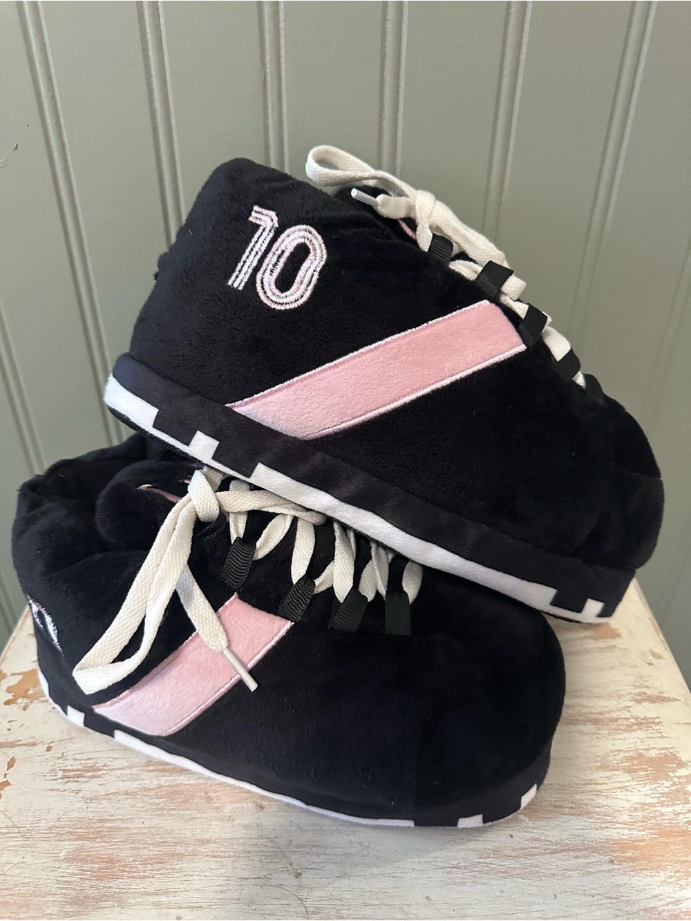 Messi soccer cleat slippers
